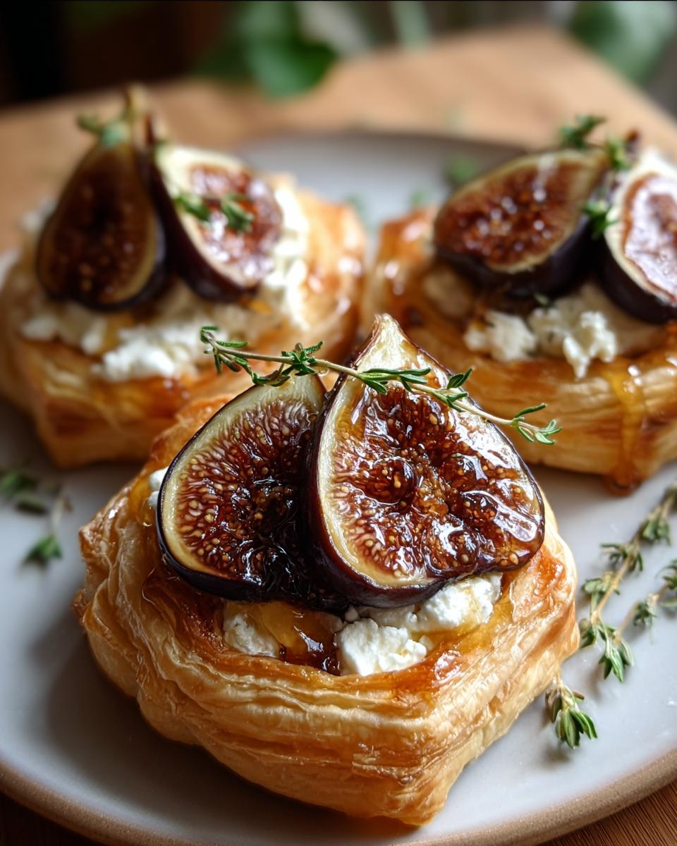 Fig Goat Cheese Tartlets - detail 2