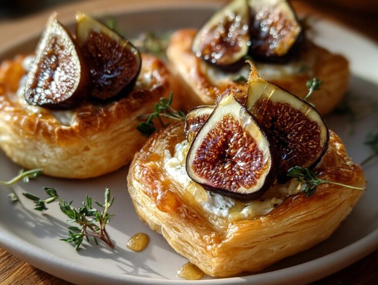 Fig Goat Cheese Tartlets