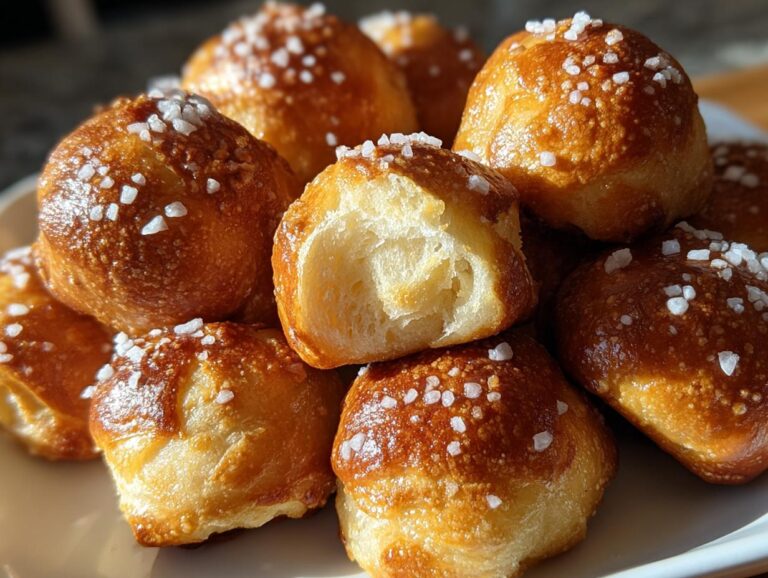 Homemade Pretzel Bites