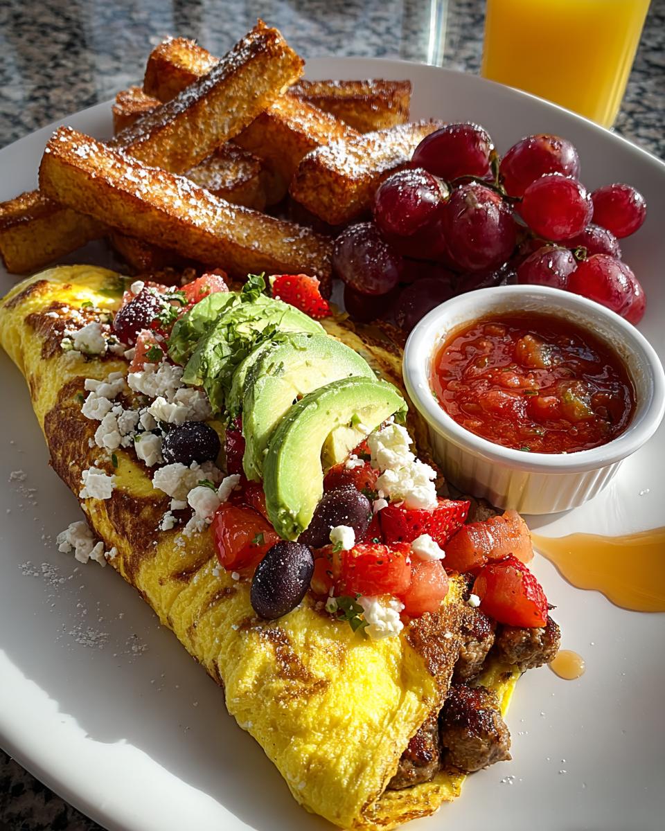 Mediterranean Breakfast Plate - detail 1