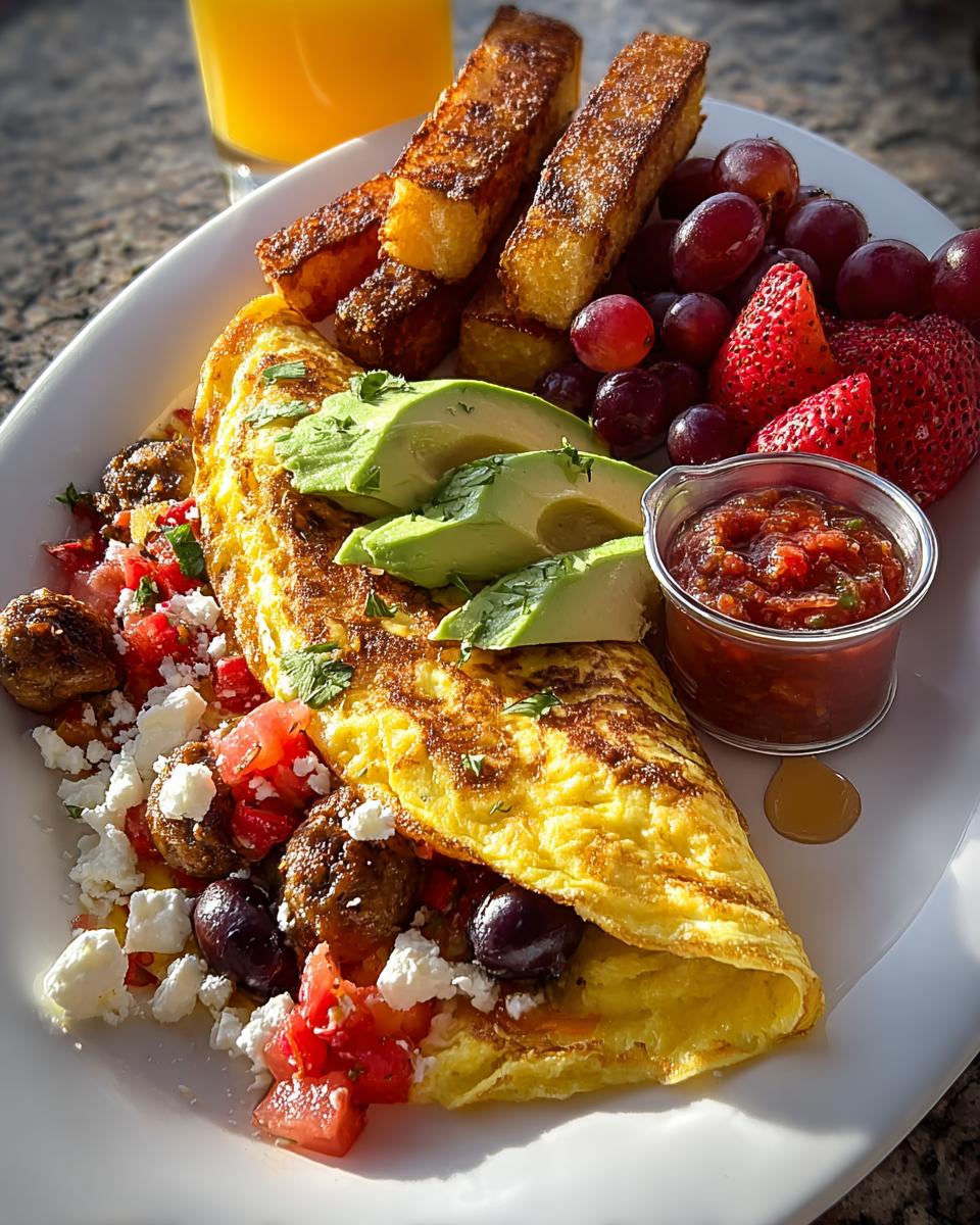 Mediterranean Breakfast Plate - detail 2