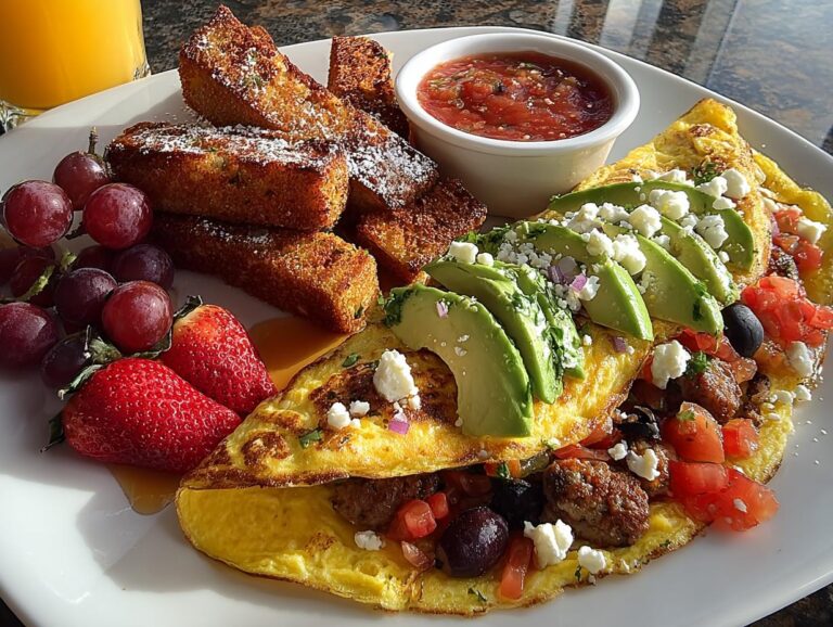 Mediterranean Breakfast Plate