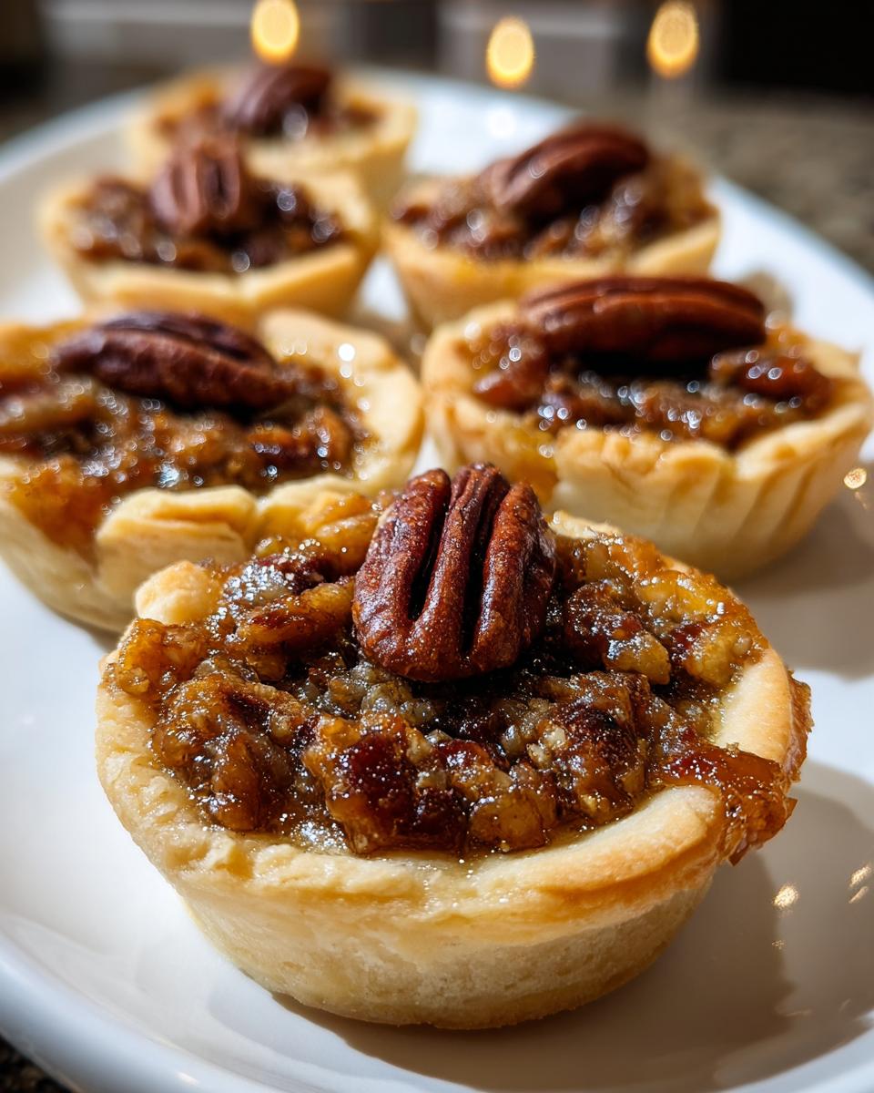 Mini Pecan Pies - detail 1