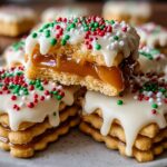 No Bake Caramel Ritz Cookies