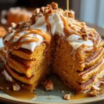 Pumpkin Peanut Butter Pancakes