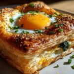 Savory Puff Pastry Eggs
