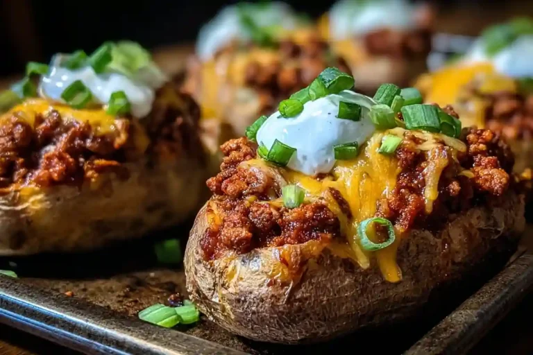 Sloppy Joe Baked Potatoes