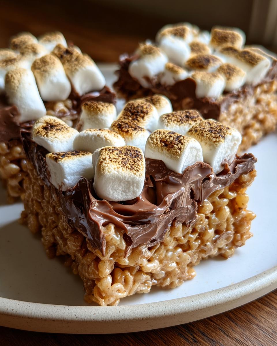 S’mores Rice Krispie Treats - detail 1