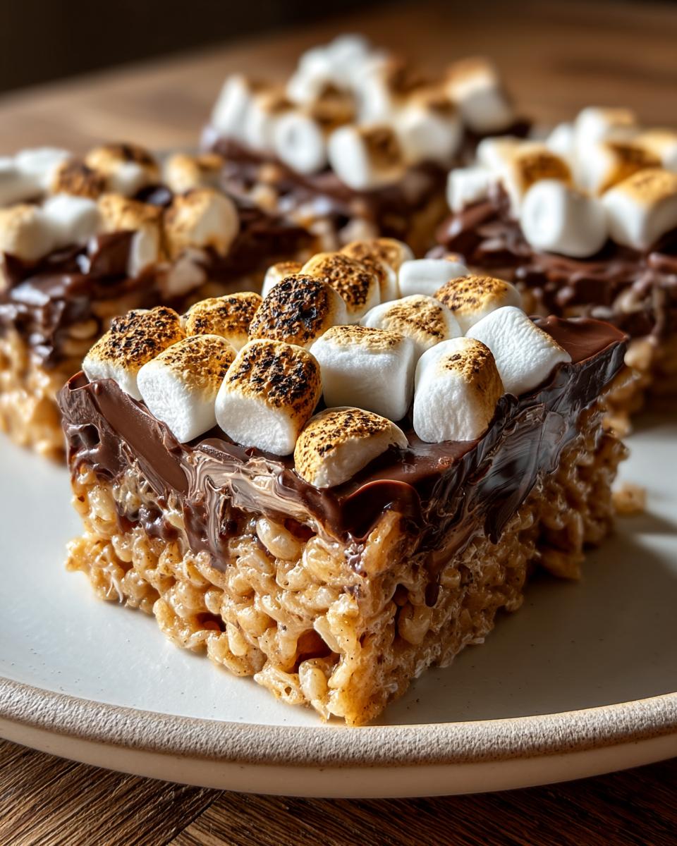 S’mores Rice Krispie Treats - detail 3