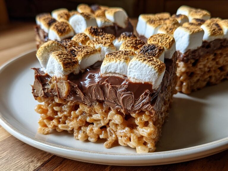 S’mores Rice Krispie Treats