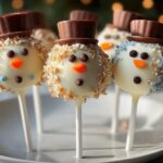 Snowman Cake Pops