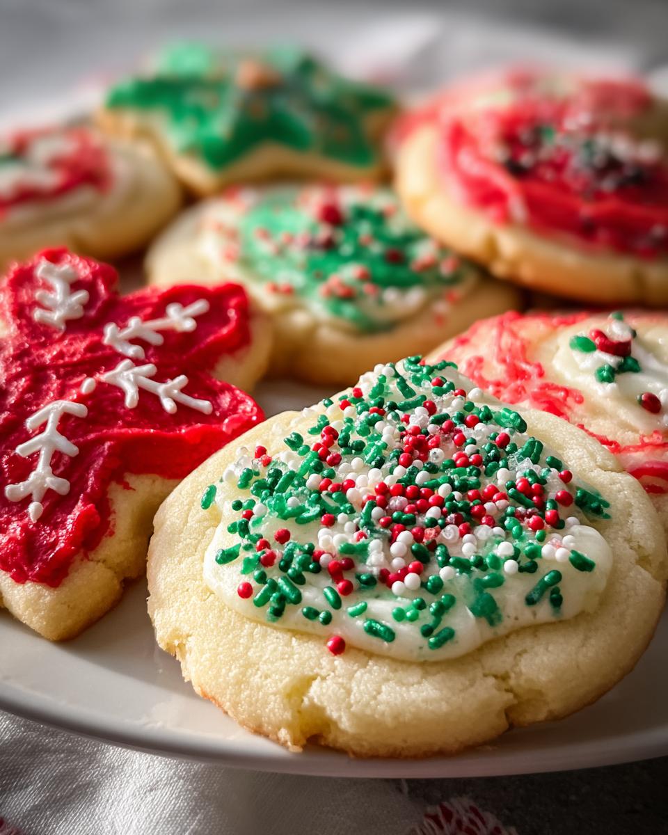 Irresistible Soft Christmas Sugar Cookies in 30 Minutes 6 Soft Christmas Sugar Cookies - detail 2