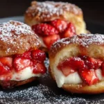 Strawberry Cheesecake Donuts