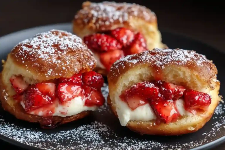 Strawberry Cheesecake Donuts