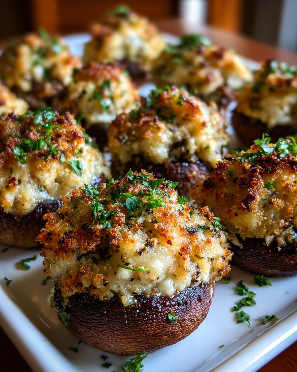 Stuffed Mushrooms Recipe - detail 3