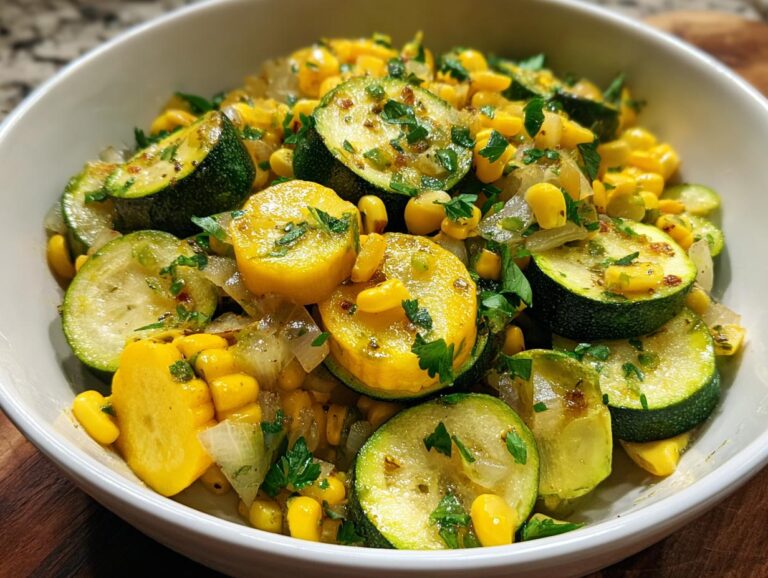 Summer Squash and Corn