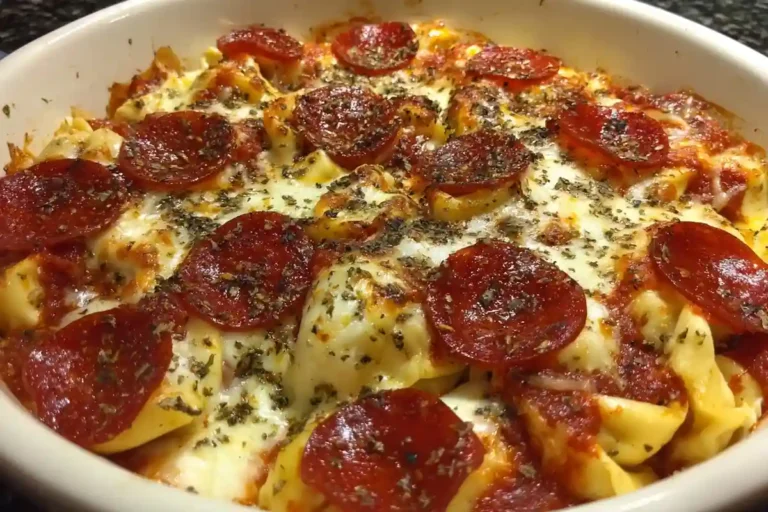 Tortellini Pizza Bake Recipe