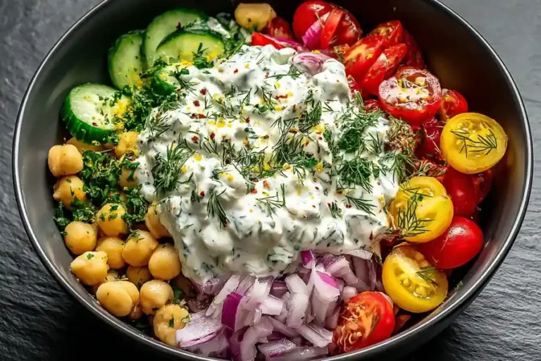 Tzatziki Chickpea Salad