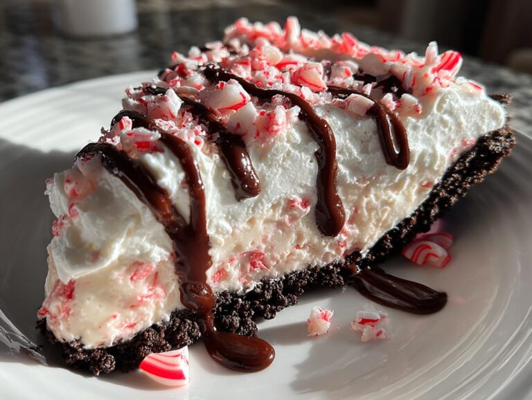 Candy Cane Pie