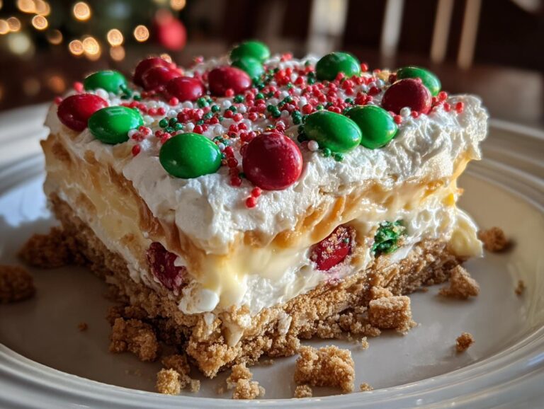 Christmas Dessert Lasagna