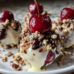 Christmas cherry dessert