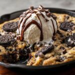 Cookies and Cream Skillet Cookie