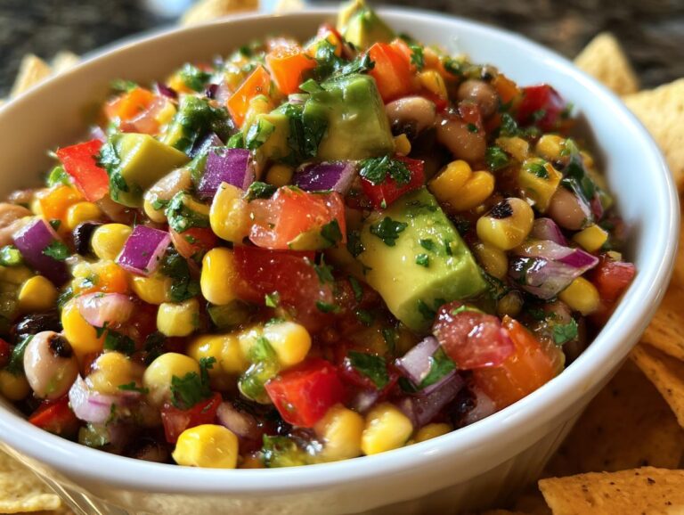 Irresistible Cowboy Caviar Dip Recipe with 15 Fresh Ingredients 2 Cowboy Caviar Dip