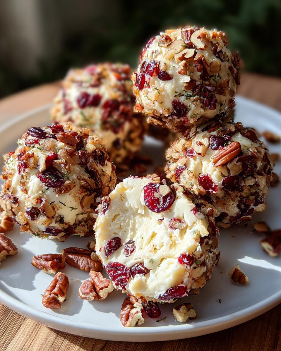 5-Minute Cranberry Cheese Balls That Steal the Show 5 Cranberry Cheese Balls - detail 1