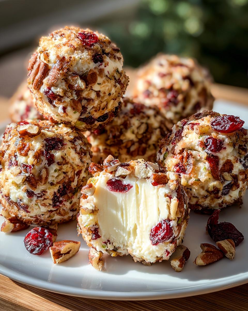 5-Minute Cranberry Cheese Balls That Steal the Show 6 Cranberry Cheese Balls - detail 2
