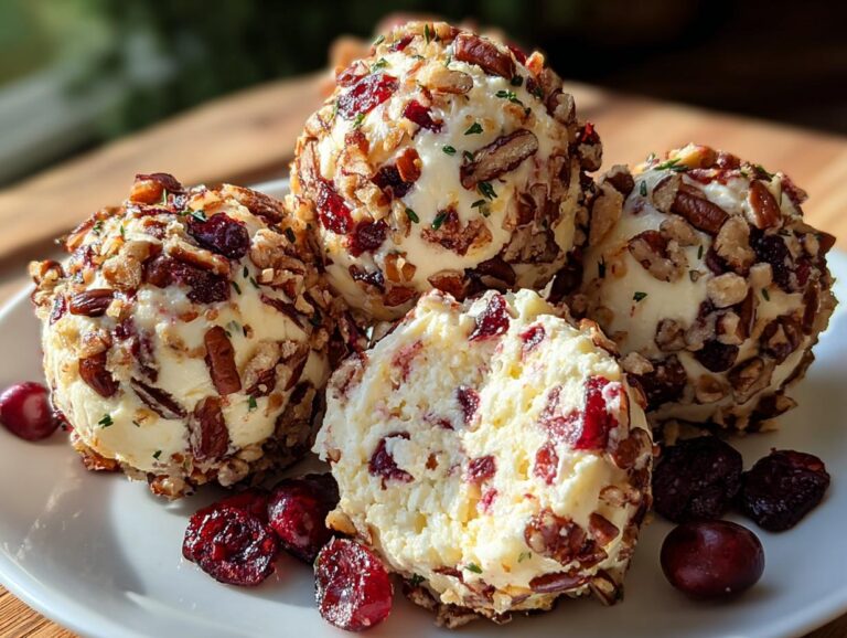 5-Minute Cranberry Cheese Balls That Steal the Show 4 Cranberry Cheese Balls