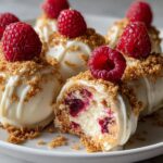 No-Bake Raspberry Truffles