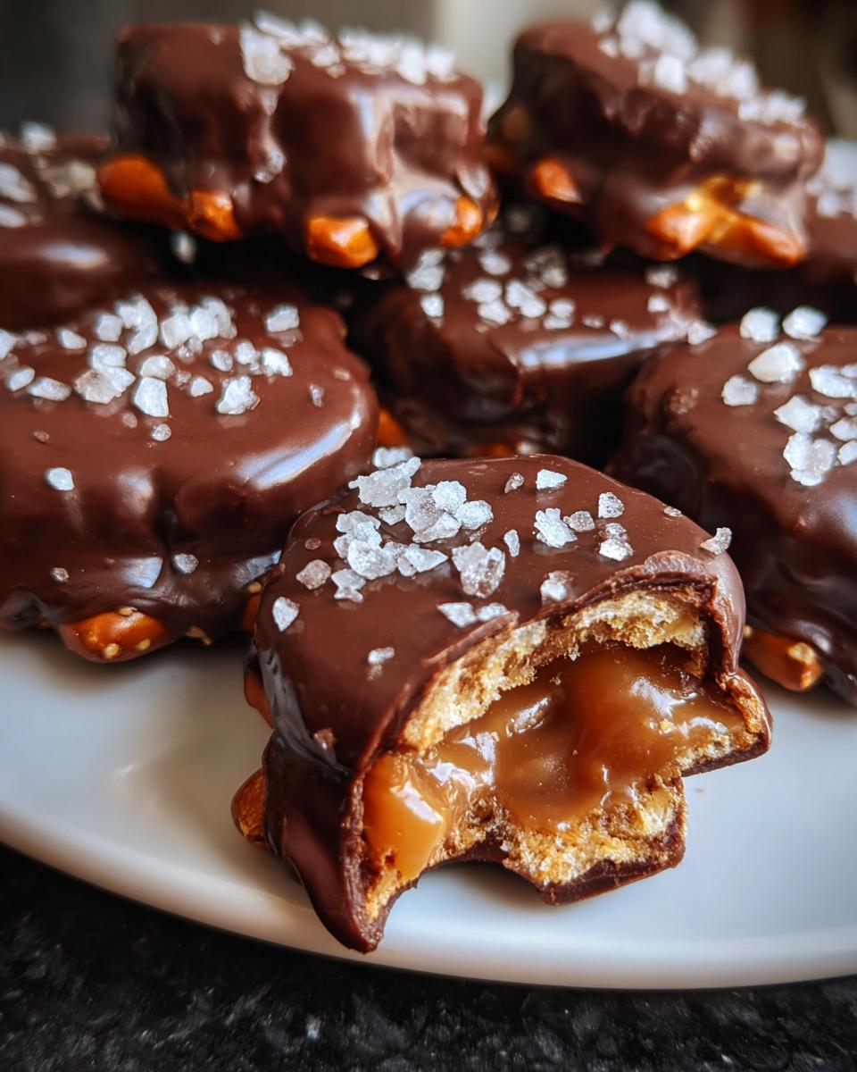 5-Ingredient Snickers Pretzel Bites: Irresistible Sweet & Salty Bliss 5 Snickers Pretzel Bites - detail 1