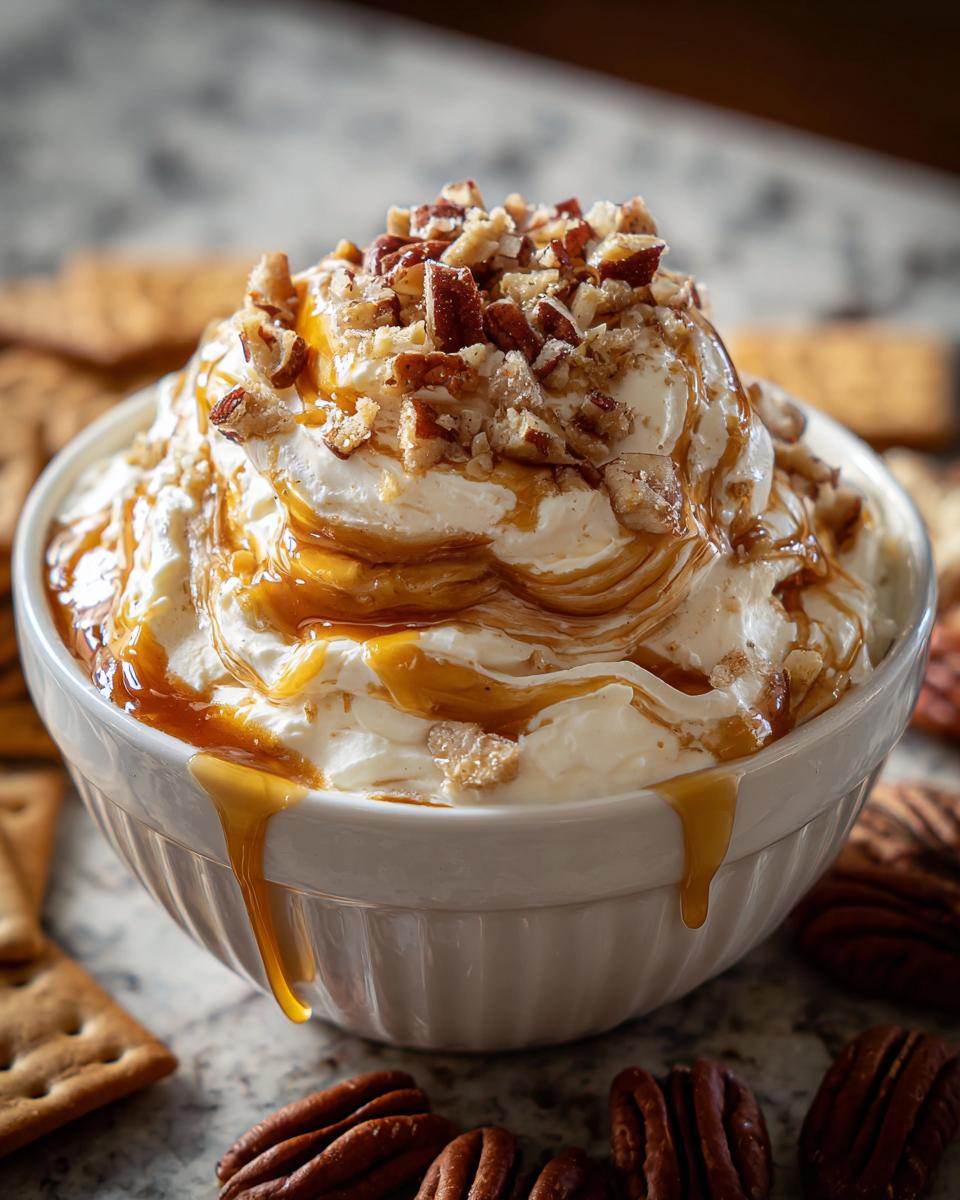 Toffee Apple Cream Cheese Dip - detail 1