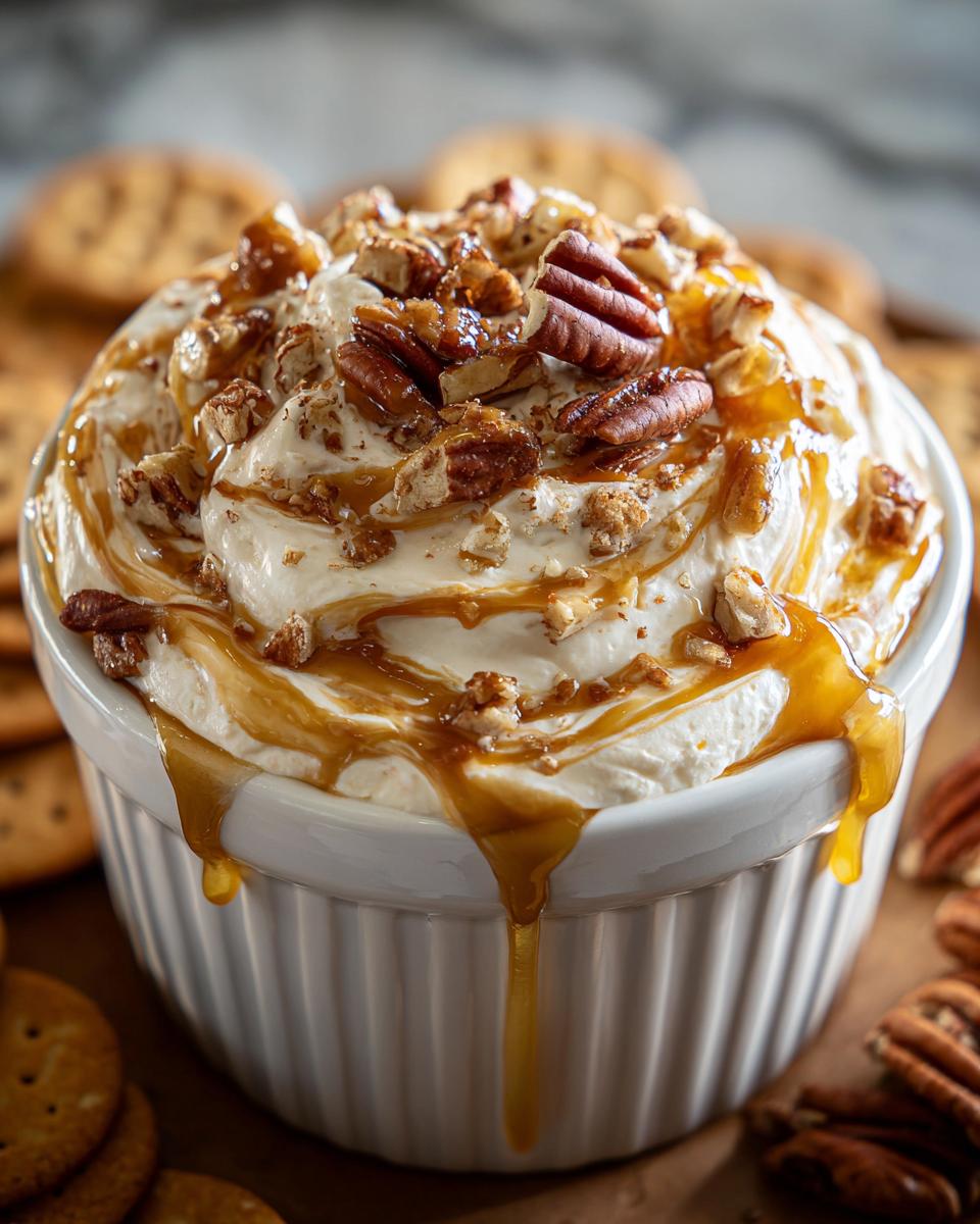 Toffee Apple Cream Cheese Dip - detail 2