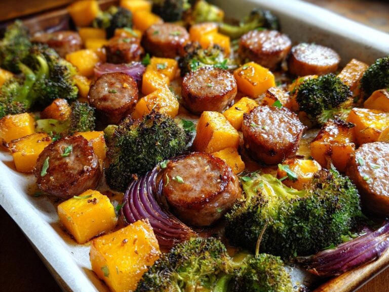 Irresistible Honey Garlic Sausage Bake in Just 40 Minutes 2 honey garlic sausage bake