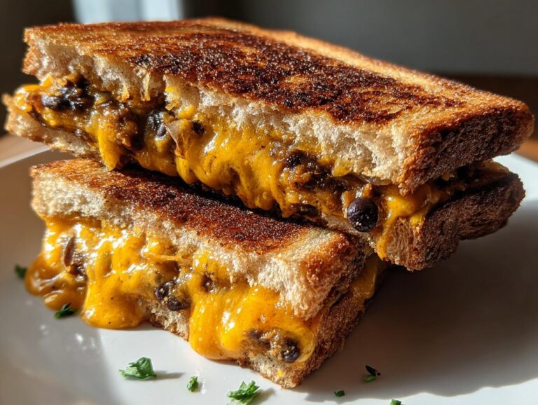Black Bean Grilled Cheese