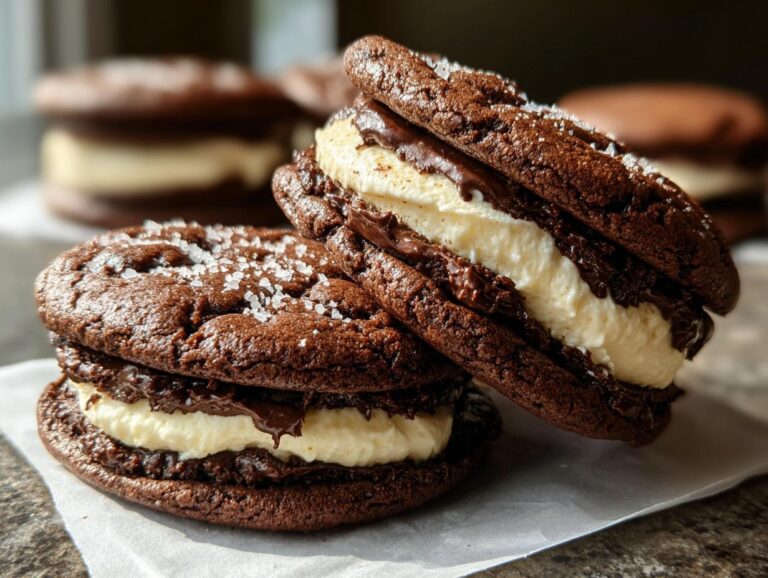 Decadent Brownie Cookie Sandwiches That Melt Hearts 2 Brownie Cookie Sandwiches
