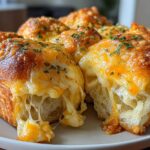 Cheesy Hawaiian Roll Sliders