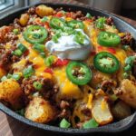 Irresistible 4-Ingredient Chili Cheese Potato Skillet Recipe 3 Chili Cheese Potato Skillet