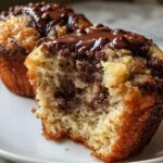 Chocolate Swirl Banana Muffins