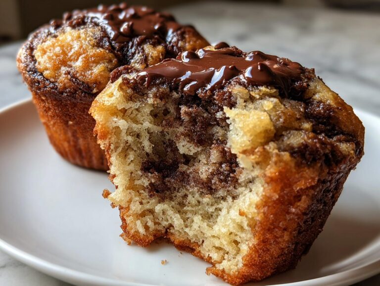 Irresistible Chocolate Swirl Banana Muffins in 30 Minutes 2 Chocolate Swirl Banana Muffins