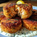 Crispy Salmon Croquettes