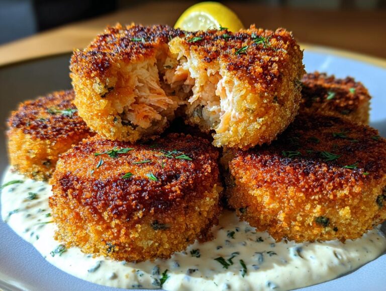 Crispy Salmon Croquettes