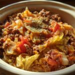Crockpot Cabbage Roll Casserole