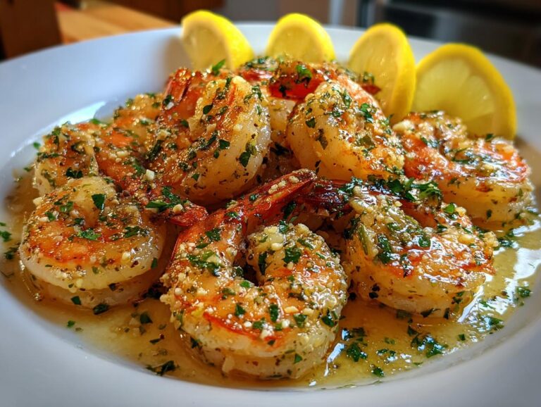 Garlic Butter Lemon Shrimp