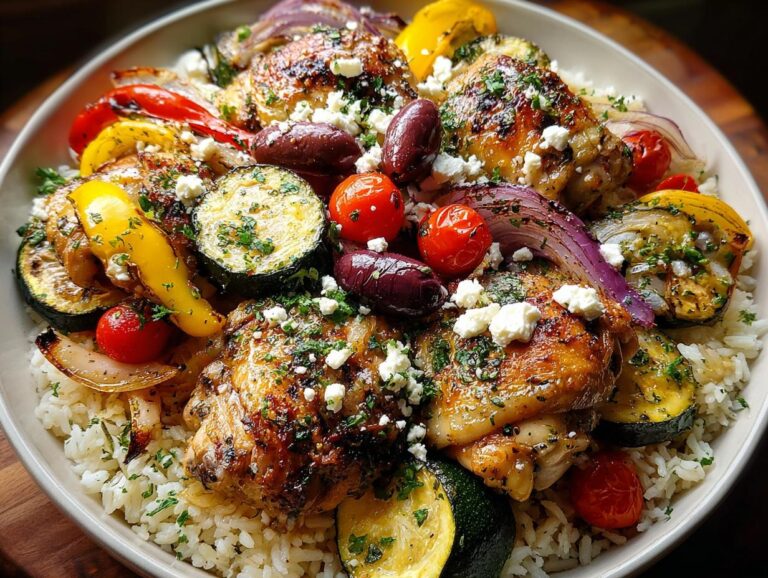 Greek Sheet Pan Chicken