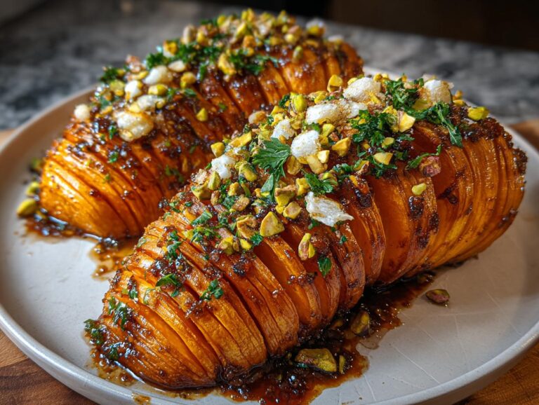 Hasselback Butternut Squash