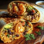 Old Bay Shrimp Burrito