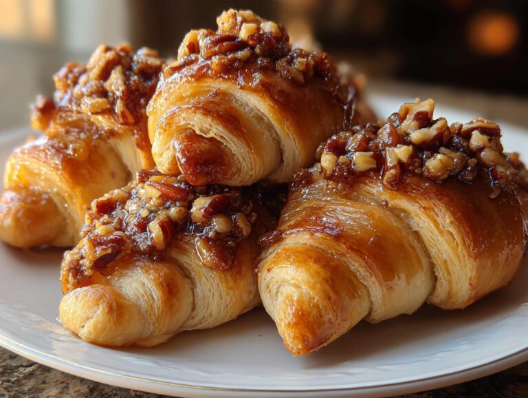Pecan Pie Crescent Rolls