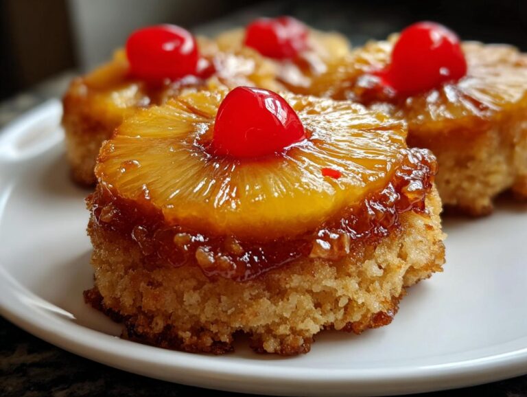 Pineapple Upside Down Cookies
